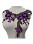 No.3 Tarzı Urple Nakış Yaka Yaka Venise Dantel Çiçekler Yaka Aplike Trim, Dantel Kumaş Dikiş Malzemeleri (Yurt Dışından) 3