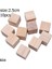 S04-2.5CM-10PCS Tarzı Bitmemiş Ahşap Yuvarlak Kalp Ahşap Etiket Doğal Ahşap Dilim El Yapımı Ahşap El Sanatları Dıy Ahşap Boyama Ev Asılı Dekorasyon Için (Yurt Dışından) 1