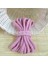 Açık Pembe Tarzı 10 Yards 5mm Pamuk Halat Zanaat Dekoratif Bükülmüş Kordon Halat El Yapımı Dekorasyon Için Dıy Kordon Ficelles Couleurs Iplik Kordon (Yurt Dışından) 1