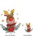 6593SET Stili Noel Hediyesi Dıy Yamalar Isı Transferi Vinil Aplike Üstler Ütülemeli Yamalar Giysiler Üzerinde Isı Baskısı Noel Arabası Kış (Yurt Dışından) 1