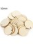 50MM Tarzı Lot Yuvarlak Şekil El Yapımı Ahşap Parça Asılı Kolye Doğal Ahşap Süsleme Scrapbooking Ahşap Dıy El Sanatları Ev Dekorasyonu (Yurt Dışından) 1