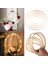 10PC--40.5CM Tarzı -40CM Dıy Nakış Çember Yüzük Çapraz Dikiş Ahşap Çerçeve Daire Yuvarlak Bambu Çerçeve Ahşap El Yapımı Dikiş Aracı Ev Dekorasyonu (Yurt Dışından) 3
