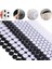 Siyah 15 mm 102 Çift Stili Velcros Kendinden Yapışkanlı Raptiye Bandı Noktalar mm Güçlü Tutkal Velcros Sticker Disk Beyaz Siyah Yuvarlak Madeni Para Kanca Döngü Bandı (Yurt Dışından) 5