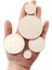 50PCS30MM Tarzı mm 1 Paket Doğa Bitmemiş Ahşap Yuvarlak Cilalı Taban El Yapımı Ahşap Dıy El Sanatları Düğün Parti Boyama Dekorasyon (Yurt Dışından) 5