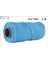 Gök Mavisi Tarzı 4mm x 110 Yards Renkli Kordon Halat Ipliği Bükülmüş Makrome Dize Dıy Çanta Ev Dekor Tekstil Sarma Dekoratif Pamuk Kordon (Yurt Dışından) 1