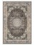 Vintage Halı Modern Motifli Bej Göbekli Desenli Dijital Şönil Halı 2