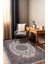 Kırmızı, Mavi ve Beyaz Vintage Modern Salon Halısı, Dokuma Taban Dekoratif Şönil Yıkanabilir Halı 1