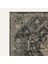 Vintage Halı Modern Motifli Yeşil ve Antrasit Göbekli Desenli Dijital Şönil Halı 3