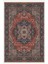 Vintage Halı Modern Motifli Kırmızı Göbekli Kilim Desenli Dijital Şönil Halı 2