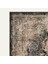 Vintage Halı Modern Motifli Bej Göbekli Desenli Dijital Şönil Halı 3