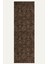 Vintage Halı Modern Motifli Kahverengi Kilim Desenli Dijital Şönil Halı 5