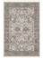 Vintage Halı Modern Motifli Gri ve Bej Kilim Desenli Dijital Şönil Halı 2