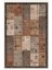 Vintage Halı Modern Motifli Kahverengi Klasik Kilim Desenli Dijital Şönil Halı 2