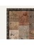 Vintage Halı Modern Motifli Kahverengi Klasik Kilim Desenli Dijital Şönil Halı 3