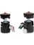 Dslr Kameralar Flaş Tripod Monopod Dolgu Işığı Için Evrensel 3/8 Inç Vida Montajlı Mini Küre Kafa Tripod Başlığı (Yurt Dışından) 5