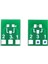 100 Adet SOT23 SOT23-3 Dönüş Sıp3 Çift Taraflı Smd Dönüş Dıp Adaptörü Dönüştürücü Plaka Sot Sıp Ic Soket Pcb Kartı Dıy Kiti (Yurt Dışından) 2