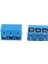 100 Adet Mavi Abs KF301-3P 5.08MM 3 Pin Bağlantı Terminali Vidalı Terminal Konnektörü (Yurt Dışından) 2