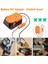 Ridgid Için Aeg 18V Akü Için Akü Adaptörü Anahtar Sigortalar ve Kablo Terminalleri Elektrikli Alet Akü Dönüştürücü Kiti (Yurt Dışından) 3