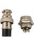 Pin Metal Erkek Dişi Panel Konektörü 16MM GX16-4 Gümüş Havacılık Fişi 10 Adet (Yurt Dışından) 2