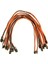 8 Paket 6 Pin Pcı - 6+2 Pin Erkek - Erkek Pcı Kablosu 6 Pin Pcı-E - 8 Pin (6+2) Pcı-E Kablo, 23,6 Inç Uzunluk 18 Awg (Yurt Dışından) 1