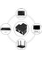 Port RJ45 Ayırıcı Adaptör Lan Ağ Ethernet Genişletici Konnektör Fişi Lotu 1 Adet (Yurt Dışından) 5
