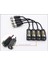 5 Çift 4K Pasif Cctv 8mp Video Balun Hd-Cvı/tvı/ahd Iletimi Utp Balun ile Gözetim Kameraları Için (Yurt Dışından) 5