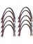 10 Takım Ph 2.0mm 8-Pin Erkek Dişi Konnektör Fiş Tel Kablo 20 cm 300 V Eş Yönlü Çift Uçlu Terminal Hattı (Yurt Dışından) 1