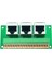 RJ45 Dişi Breakout Kartı, Lehimsiz RJ45 - 8 Pin Hızlı Yay Terminali, Pcb Kartlı Üç Yollu RJ45 Dişi Konnektör (Yurt Dışından) 2