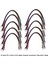 10 Takım Ph 2.0mm 8-Pin Erkek Dişi Konnektör Fiş Tel Kablo 20 cm 300 V Eş Yönlü Çift Uçlu Terminal Hattı (Yurt Dışından) 2