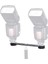 Inç Çift Flaş Kamera Yatağı Tripod Braketi 1/4 Vida ile 3D Stereoskopik Fotoğrafçılık Dslr Kamera Aksesuarları (Yurt Dışından) 3