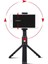 iPhone Için Telefon Monopod'u Için Deklanşör Uzaktan Tripod'lu Kablosuz Bluetooth Selfie Çubuğu, Beyaz (Yurt Dışından) 3