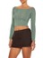 Pointelle Triko Crop Kazak 1