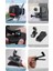 Go Pro Hero 10 9 8 7 6 5 4 Insta 360 Aksiyon Kamerası Için 360 Derece Dönebilen Sırt Çantası Klips Kelepçe Montajı (Yurt Dışından) 3