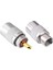 PL-259 Koaksiyel Konnektörler Uhf Erkek Lehim Konnektör Fişi 50 Ohm Koaksiyel Adaptörler LMR400,RG8 Kablo Için Redüktörlü 10'lu Paket (Yurt Dışından) 5