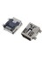 10 Adet Mini USB 5 Pin Dişi Soket Dıy Smt Konektörü Gümüş Ton Koyu Gri (Yurt Dışından) 1