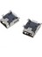 10 Adet Mini USB 5 Pin Dişi Soket Dıy Smt Konektörü Gümüş Ton Koyu Gri (Yurt Dışından) 3