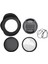 Canon Eos 700D 100D 600D 1200D Lens Hood Kapağı Için Cpl Uv Filtre Kiti 58MM (Yurt Dışından) 2