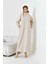 Kadın Kapitoneli İki İp Elbise Beige 30982 4