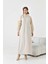Kadın Kapitoneli İki İp Elbise Beige 30982 5