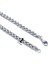 316L Çelik Oval Unisex Zincir Kolye 80 cm ZN-262 3