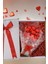 Sevimli 35 cm Peluş Ayı ile Premium Yumoş Kırmızı Peluş Ayıcık Buketi 4