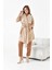 Ftz Kadın Kaşe Kaban Beige 30957 1