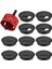 20'li Paket Kablo Grommet Masası, Kablo Geçidi, 1 x Delik Testeresi ile 60 mm Plastik Kablo Kapağı, Siyah Kablo Çıkışı Yuvarlak (Yurt Dışından) 1