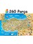 Türkiye Kültür Haritası Puzzle 260 Parça 3