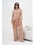Kadın Jakar Takım Beige 30876 1