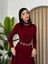 Dina Boğazlı Midi Elbise 3