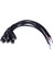 10 Adet 12 V Dc Priz Dişi Jack Fiş Konnektörü Kablosu 5.5x2.1mm Kordon Kablosu 15 cm Cctv LED Şerit Işık (Yurt Dışından) 1