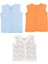 Tiffany Baby Striped Theme 3'lü Yelek 53005 1