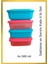Saklama ve Servis Kabı 4'lü Set 500 ml 1