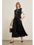 Kadın Yelek Etek Takım Siyah 31034 4